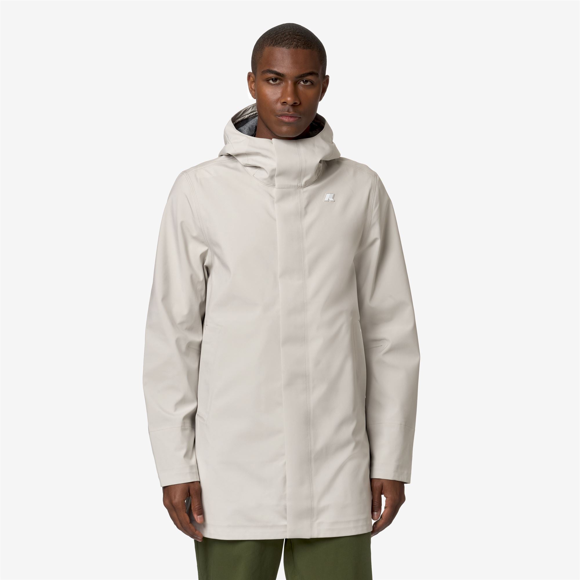 Jackets_MAN_TOMMY BONDED JERSEY_3/4 Length_BEIGE LT - Commercial 4