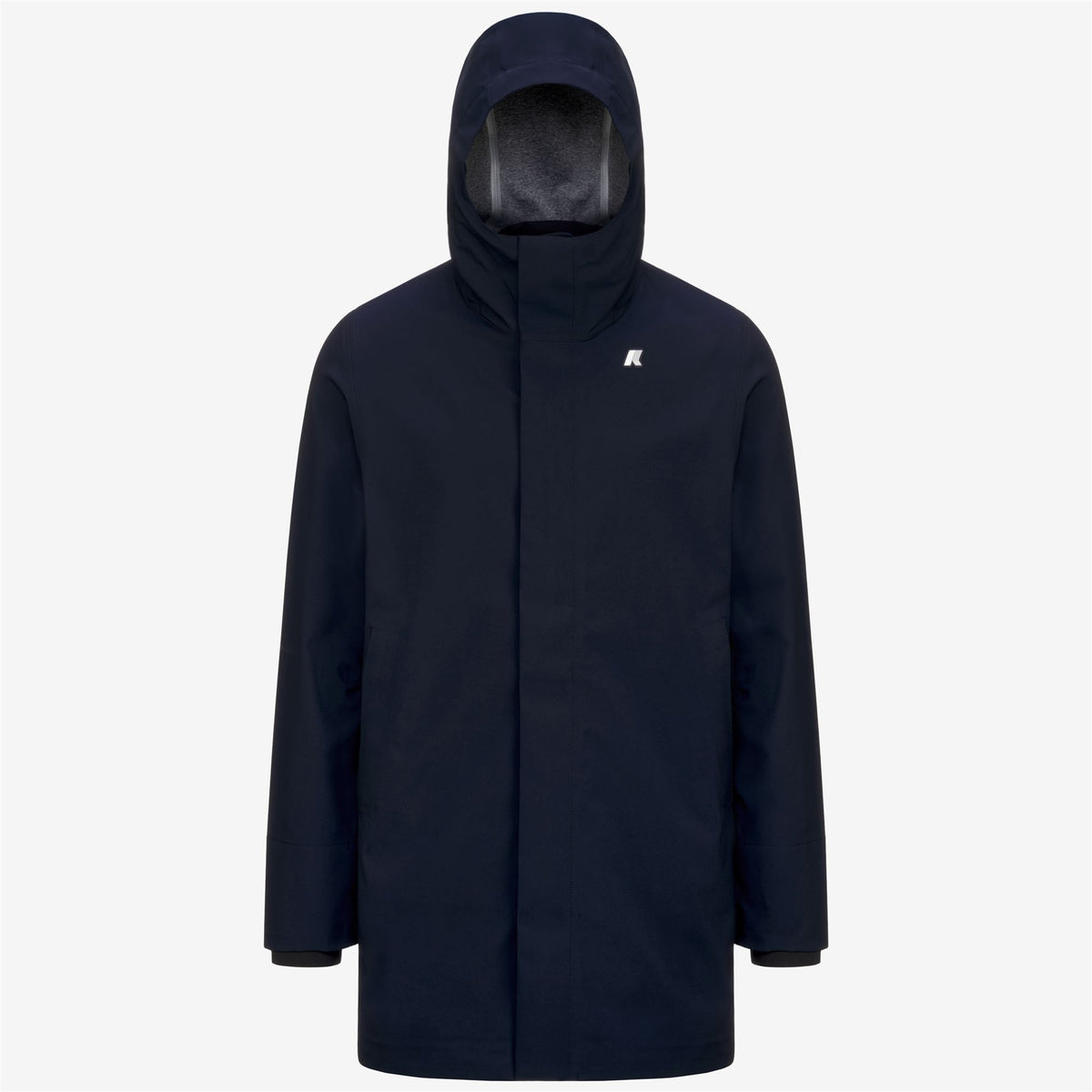 Jackets_MAN_TOMMY BONDED JERSEY_3/4 Length_Blue Depth - Commercial 1