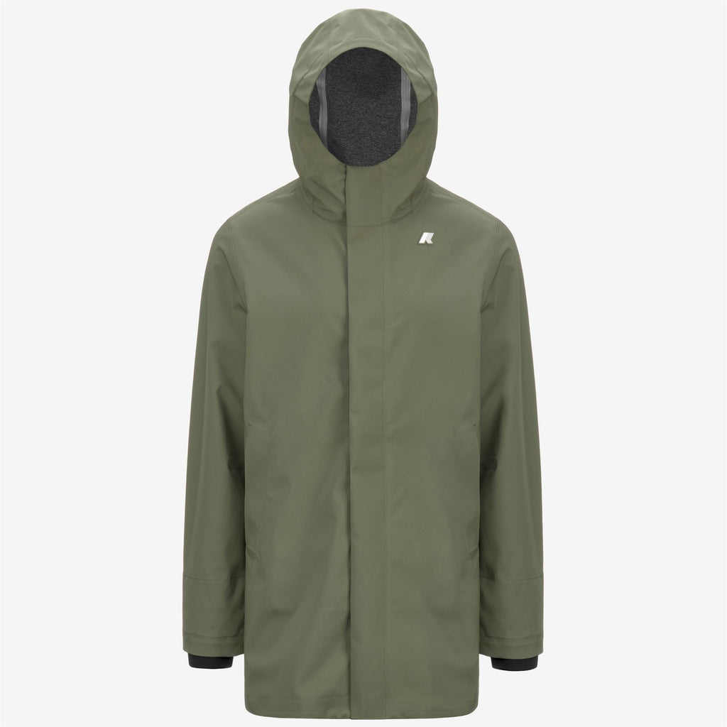Jackets_MAN_TOMMY BONDED JERSEY_3/4 Length_Green Lichen - Commercial 1