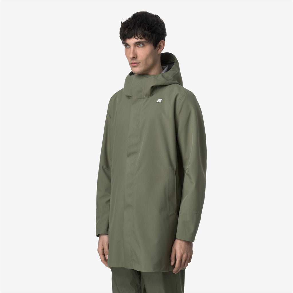 Jackets_MAN_TOMMY BONDED JERSEY_3/4 Length_Green Lichen - Commercial 5