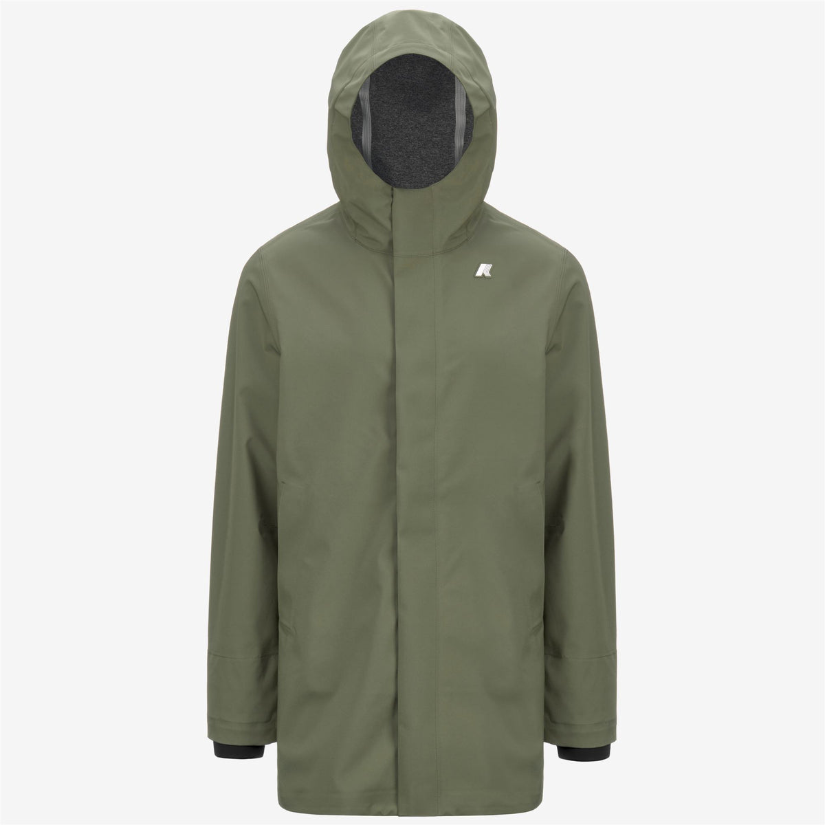 Jackets_MAN_TOMMY BONDED JERSEY_3/4 Length_Green Lichen - Commercial 1