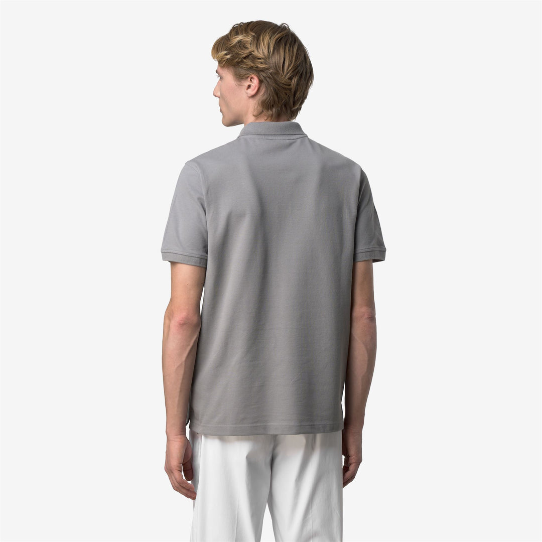 AMEDEE SLIM PIQUE - Polos - Polo - Homme - Grey Frost main