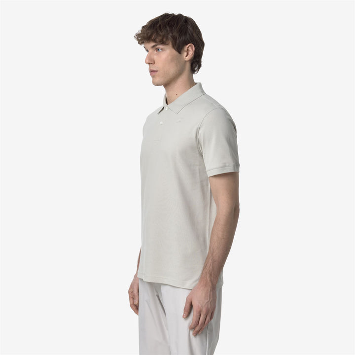 AMEDEE SLIM PIQUE - Polos - Polo - Homme - BEIGE LT 3
