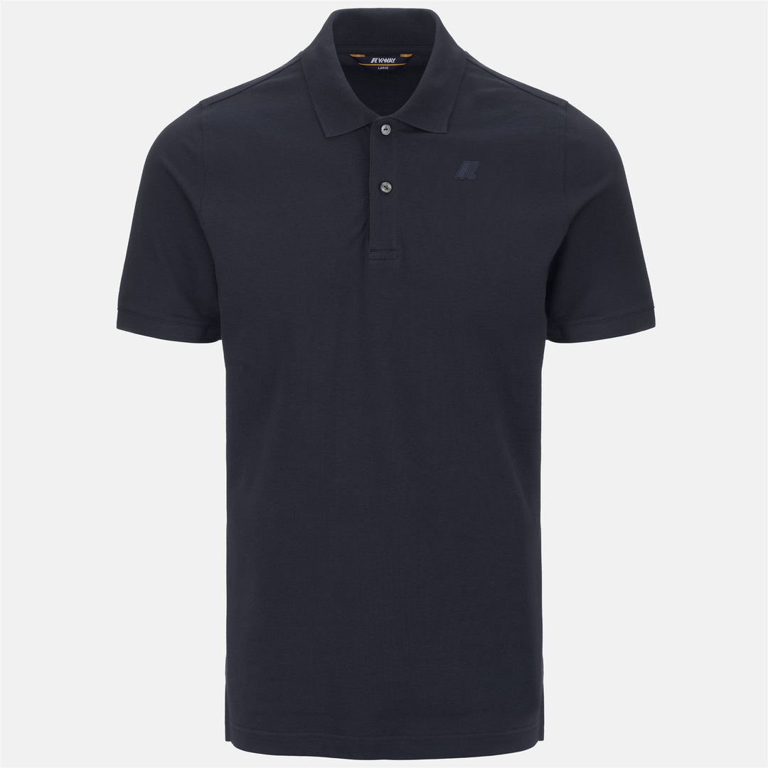AMEDEE SLIM PIQUE - Polos - Polo - Homme - Blue Depth 01