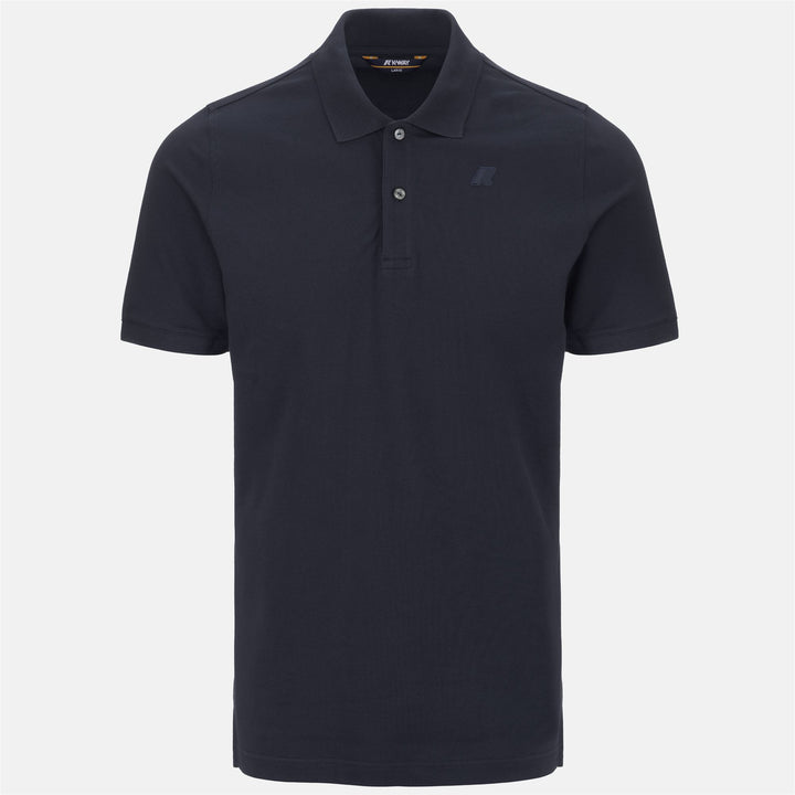 AMEDEE SLIM PIQUE - Polos - Polo - Homme - Blue Depth 1