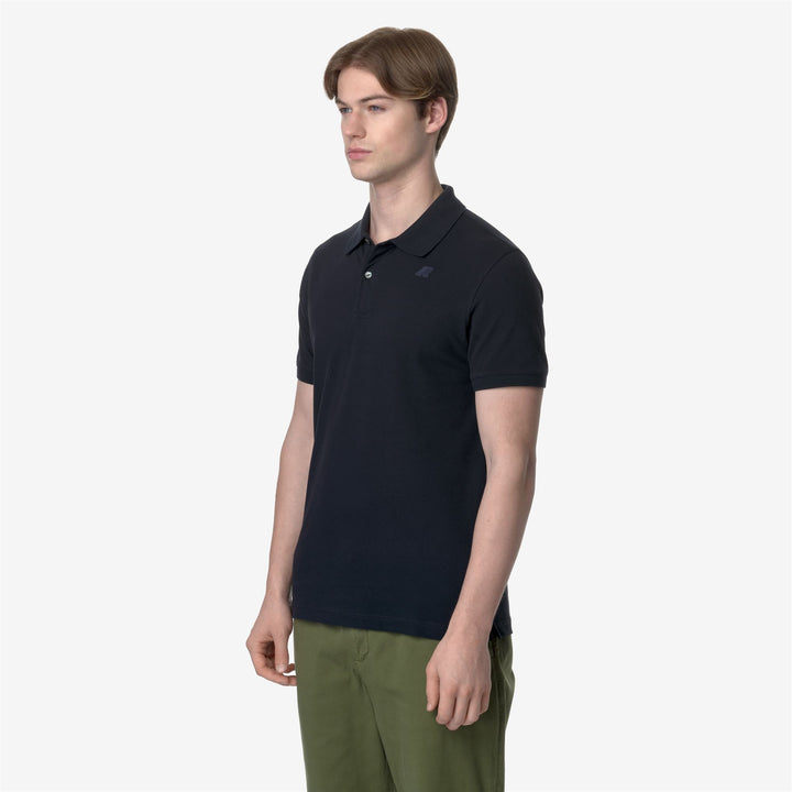 AMEDEE SLIM PIQUE - Polos - Polo - Homme - Blue Depth 3