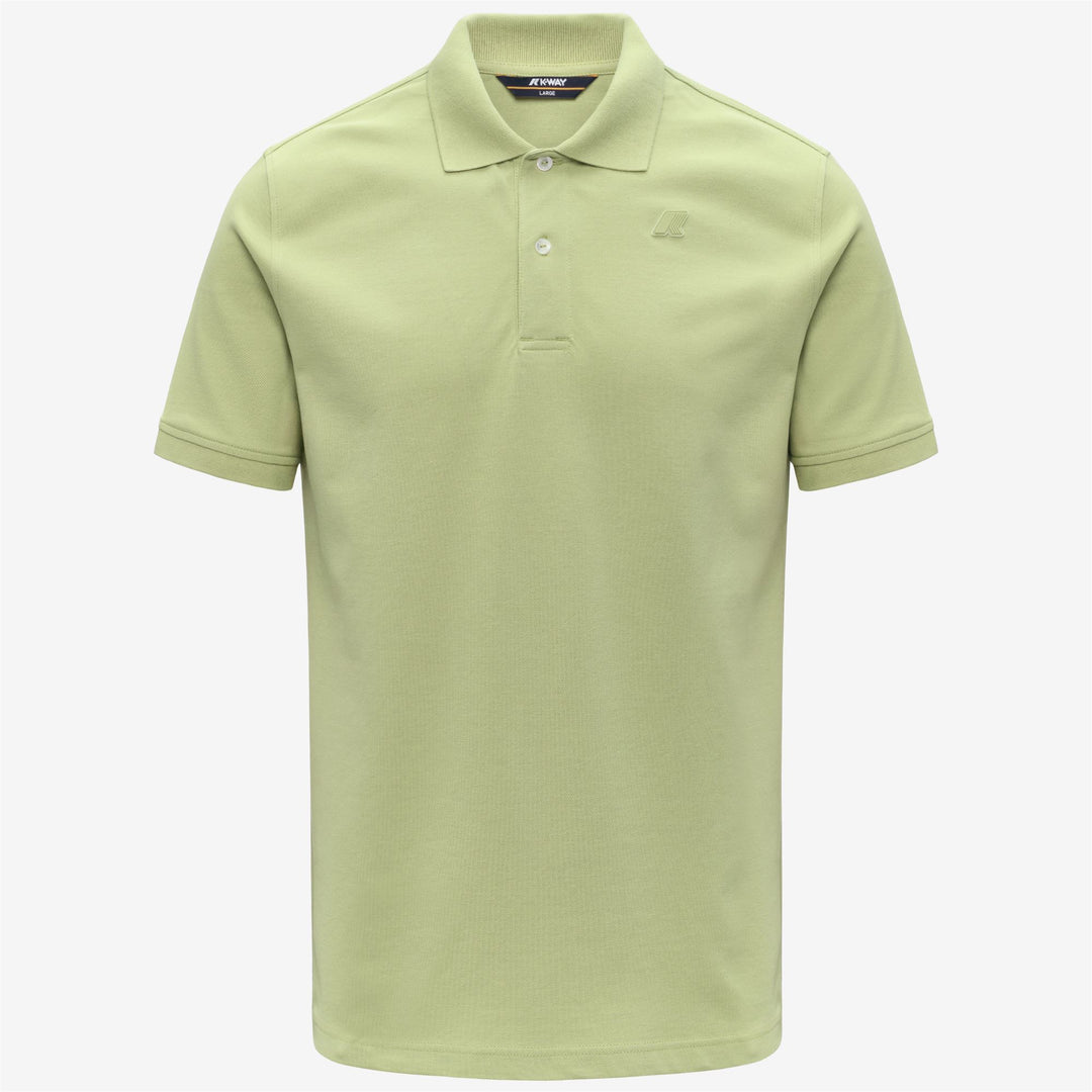 AMEDEE SLIM PIQUE - Polos - Polo - Homme - Green Dk Lime 01