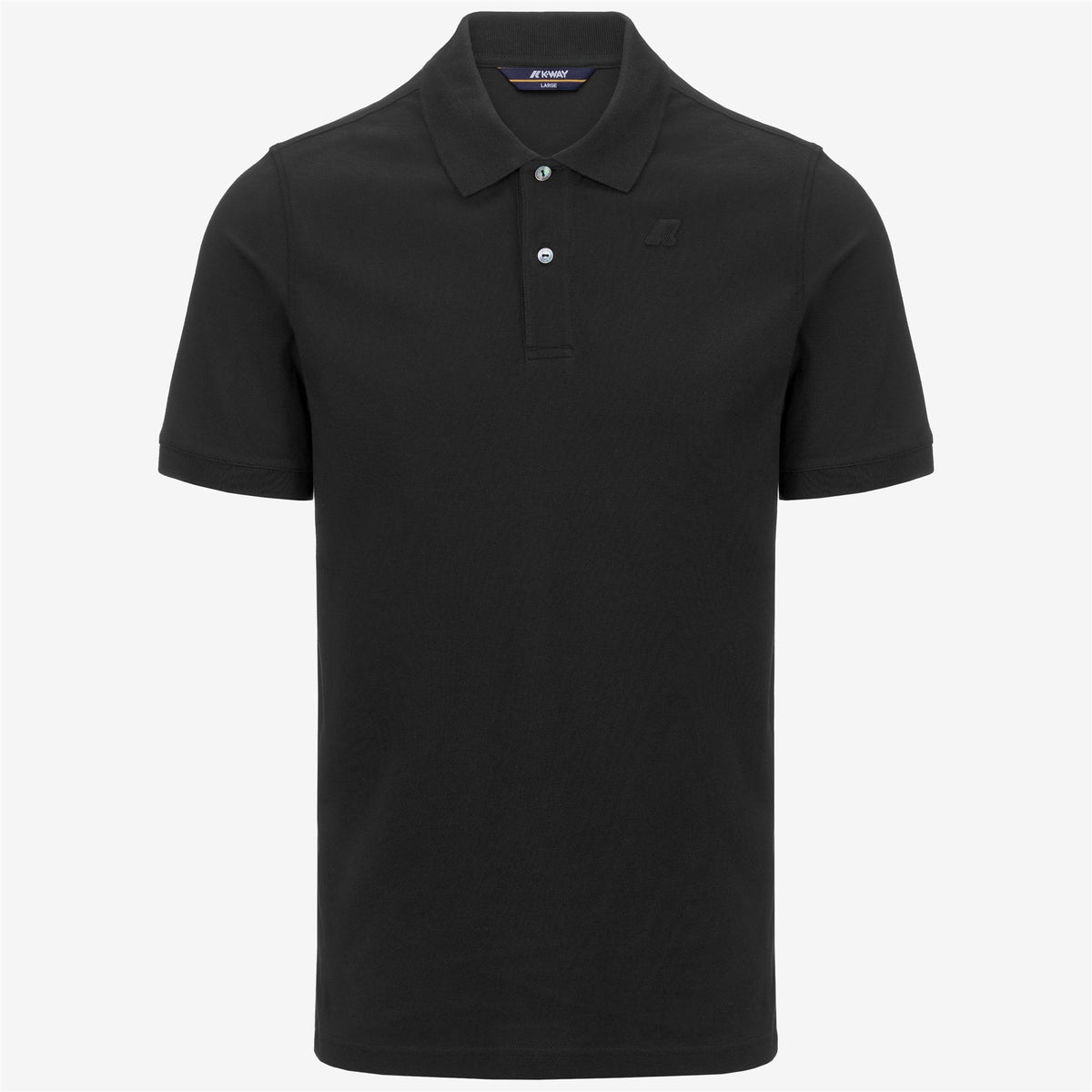 Polo Shirts_MAN_AMEDEE PIQUE_Polo_Black Pure - Commercial 1