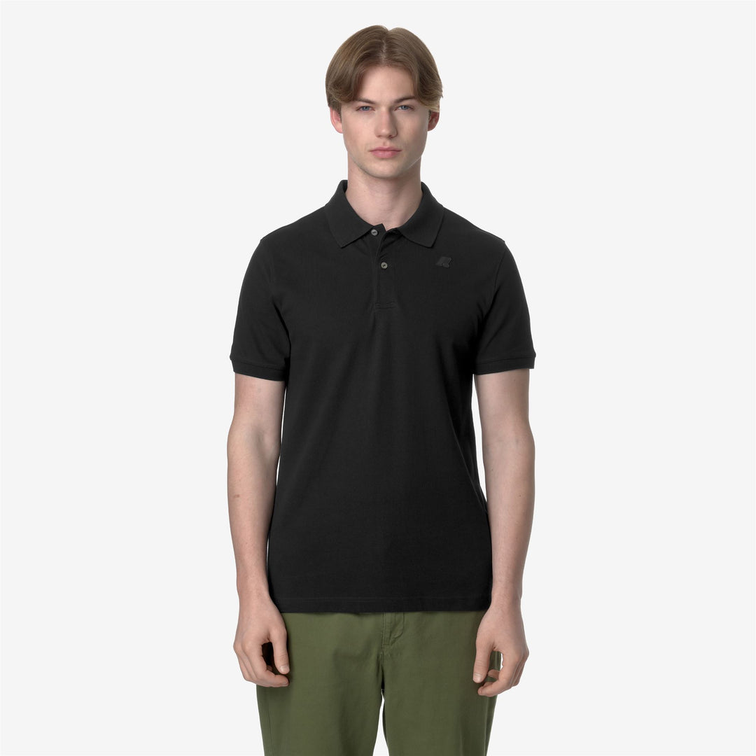 AMEDEE SLIM PIQUE - Polos - Polo - Homme - Black Pure main