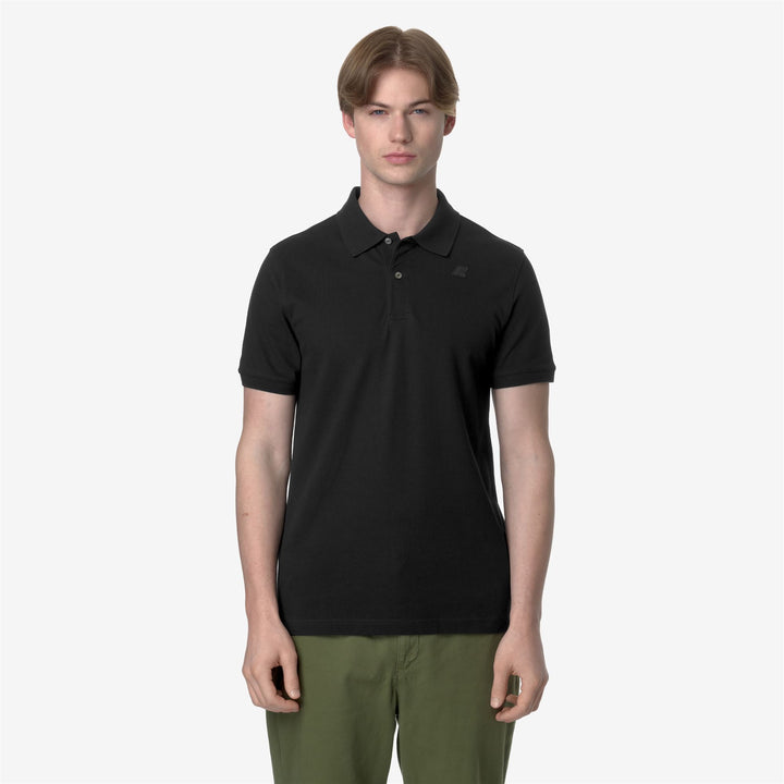 AMEDEE SLIM PIQUE - Polos - Polo - Homme - Black Pure 2