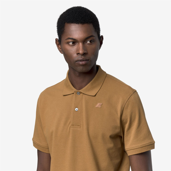 AMEDEE SLIM PIQUE - Polos - Polo - Homme - Brown Bistre 5