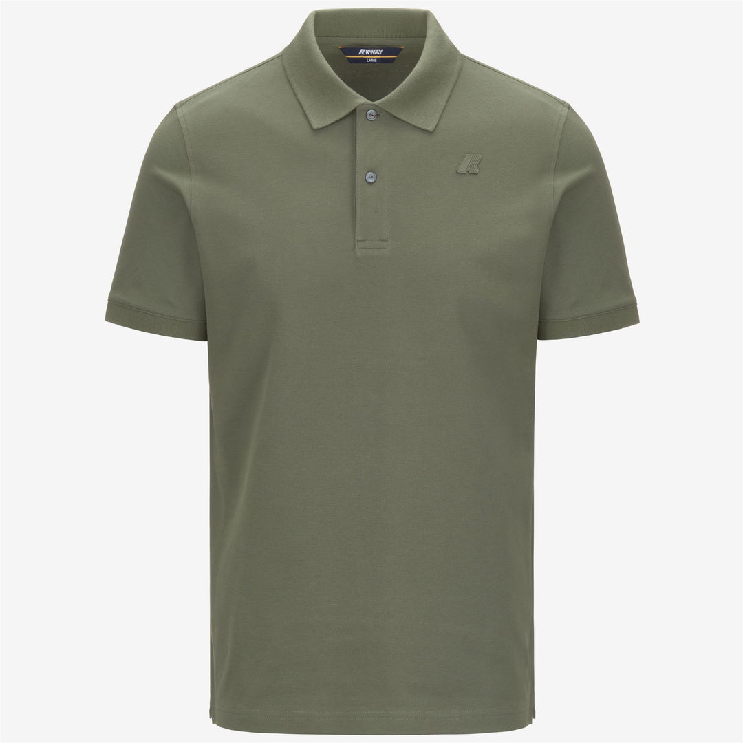 AMEDEE SLIM PIQUE - Polos - Polo - Homme - Green Lichen 01
