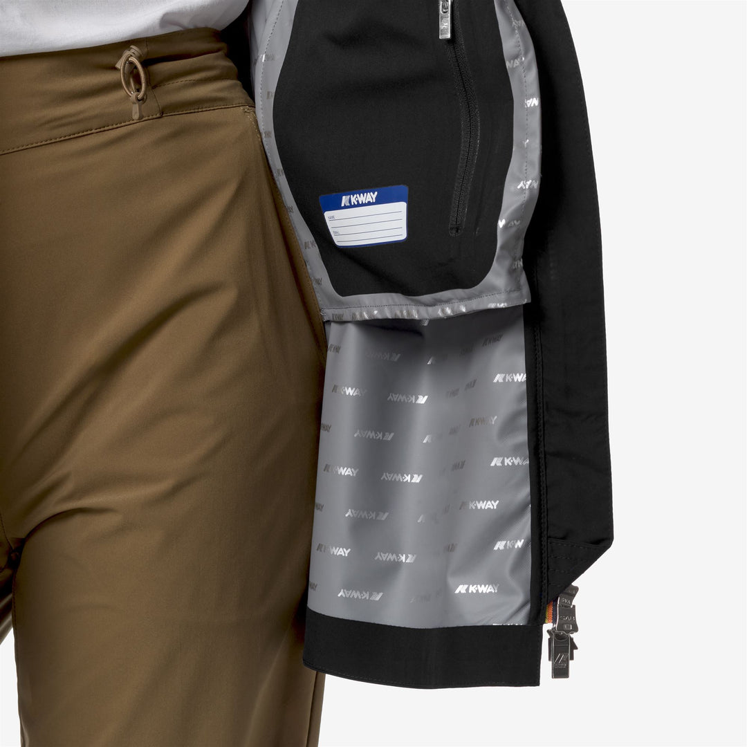 SOPHIE STRETCH DOT - Vestes - Milieu - Femme - Black Pure main