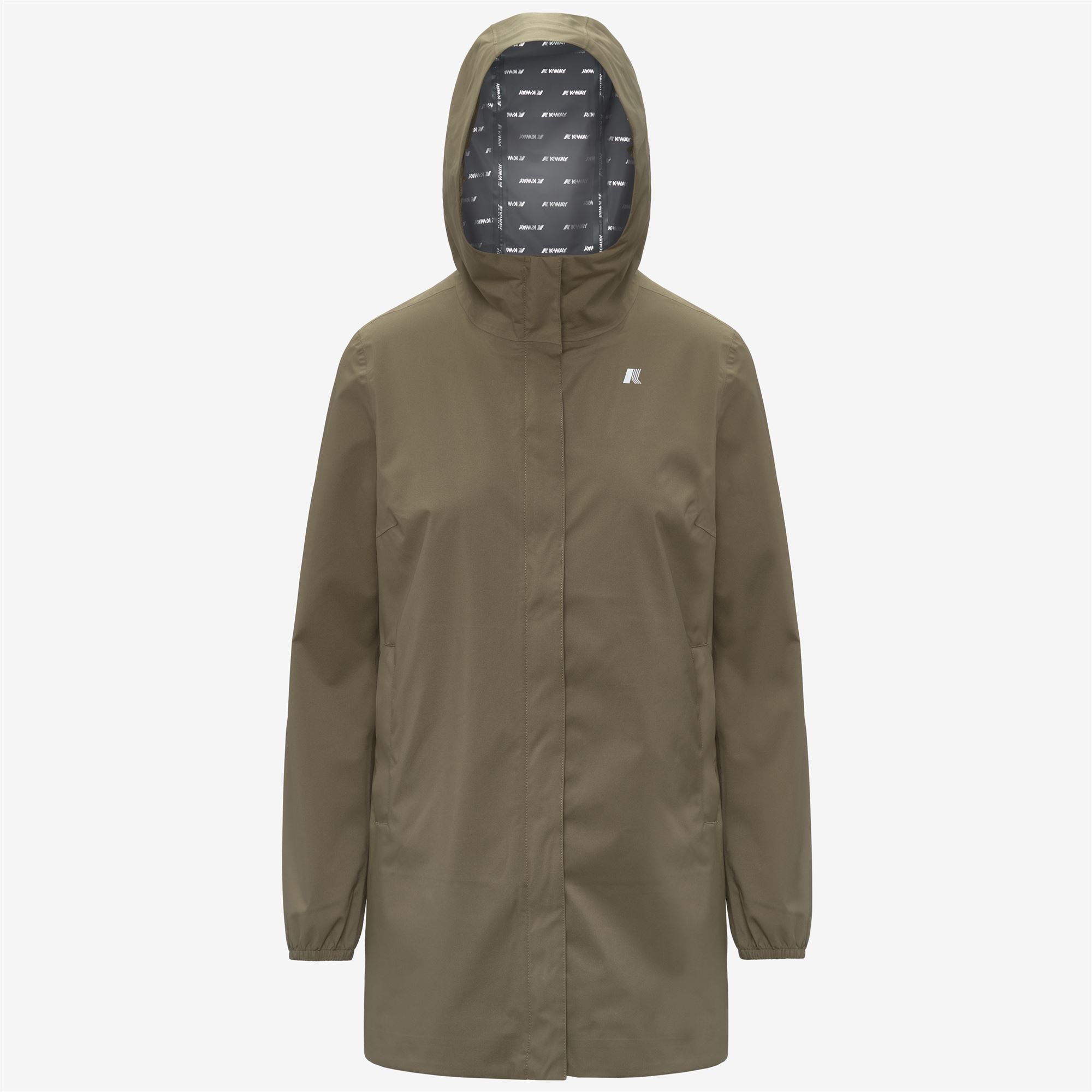 Jackets_Woman_SOPHIE STRETCH DOT_Mid_Green Army - Commercial 1