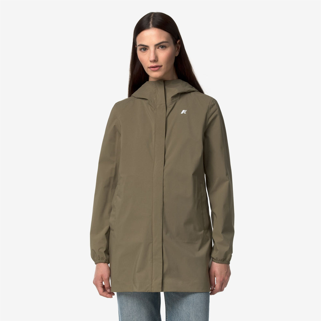 Jackets_Woman_SOPHIE STRETCH DOT_Mid_Green Army - Commercial 4