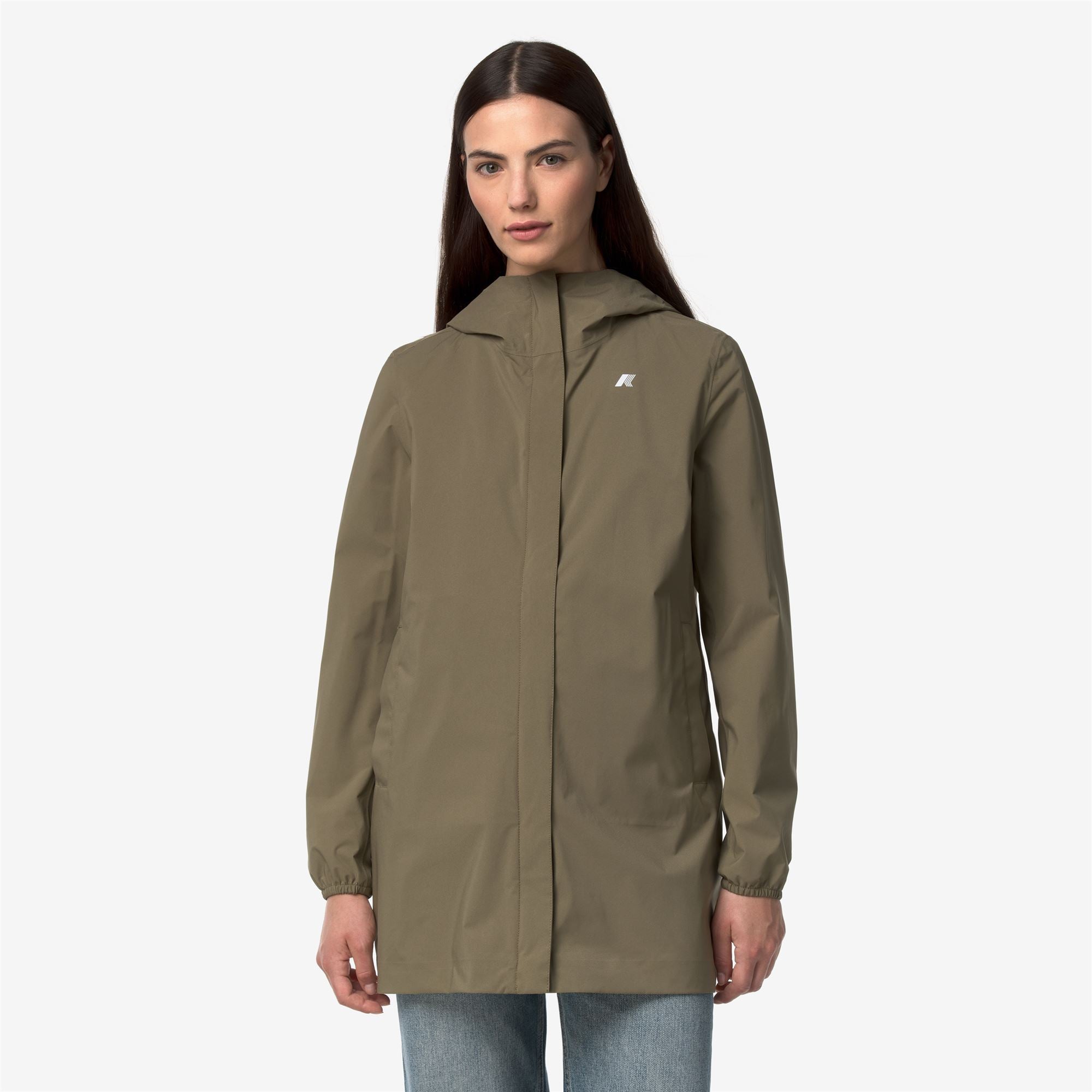 Jackets_Woman_SOPHIE STRETCH DOT_Mid_Green Army - Commercial 4
