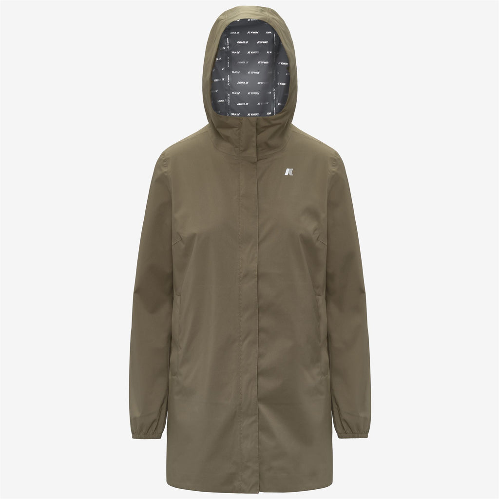 Jackets_Woman_SOPHIE STRETCH DOT_Mid_Green Army - Commercial 1