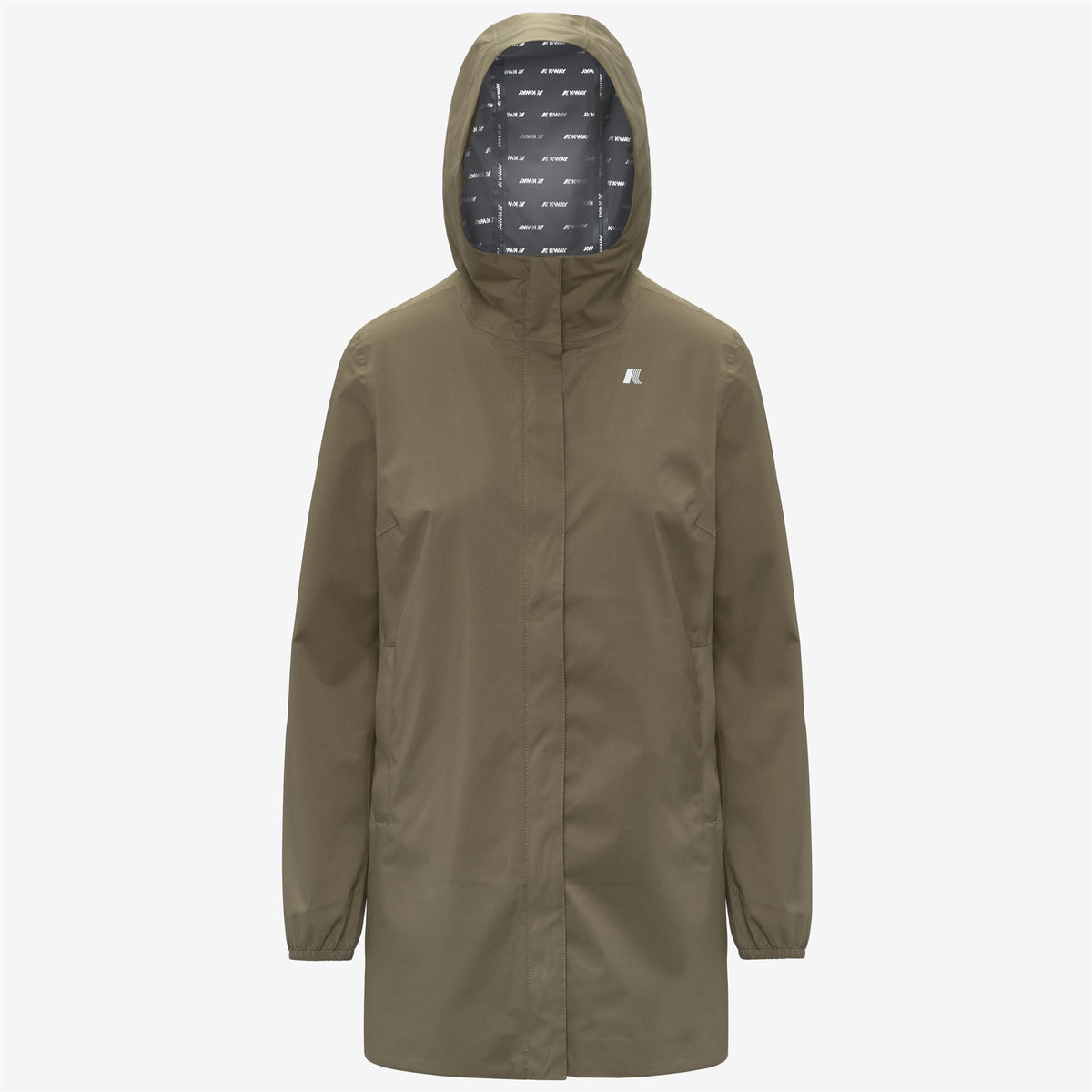 Jackets_Woman_SOPHIE STRETCH DOT_Mid_Green Army - Commercial 1