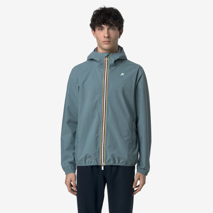 JACK STRETCH DOT - Jackets - Short - MAN - GREEN IRON