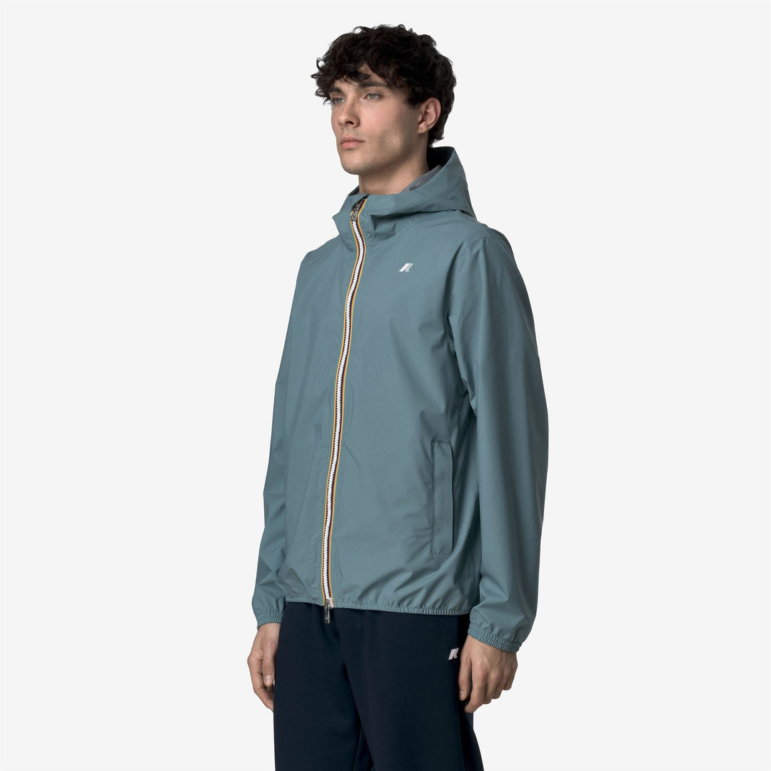 JACK STRETCH DOT - Jackets - Short - MAN - GREEN IRON
