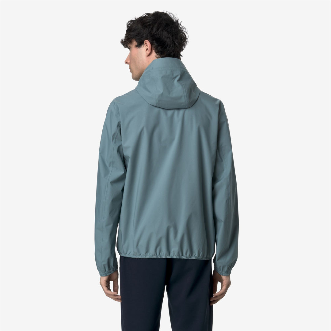 JACK STRETCH DOT - Jackets - Short - MAN - GREEN IRON