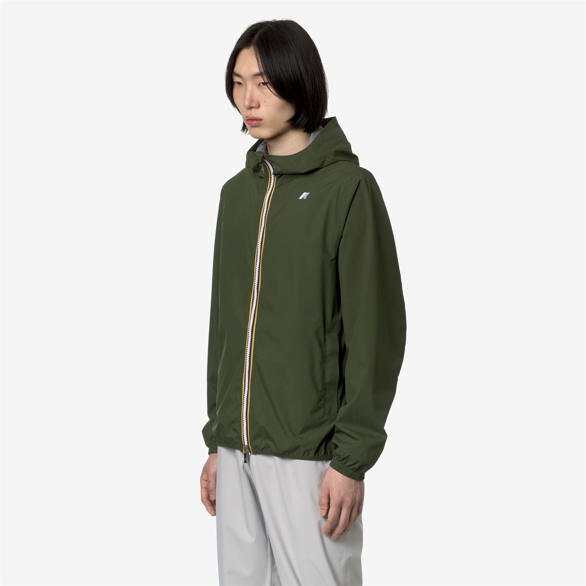 Jackets_MAN_JACK STRETCH DOT_Short_Green Cypress - Commercial 5