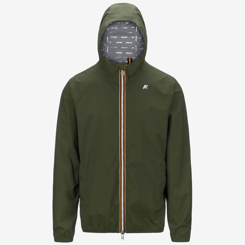 Jackets_MAN_JACK STRETCH DOT_Short_Green Cypress - Commercial 1