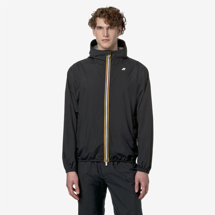 JACK STRETCH DOT - Jackets - Short - MAN - BLACK PURE
