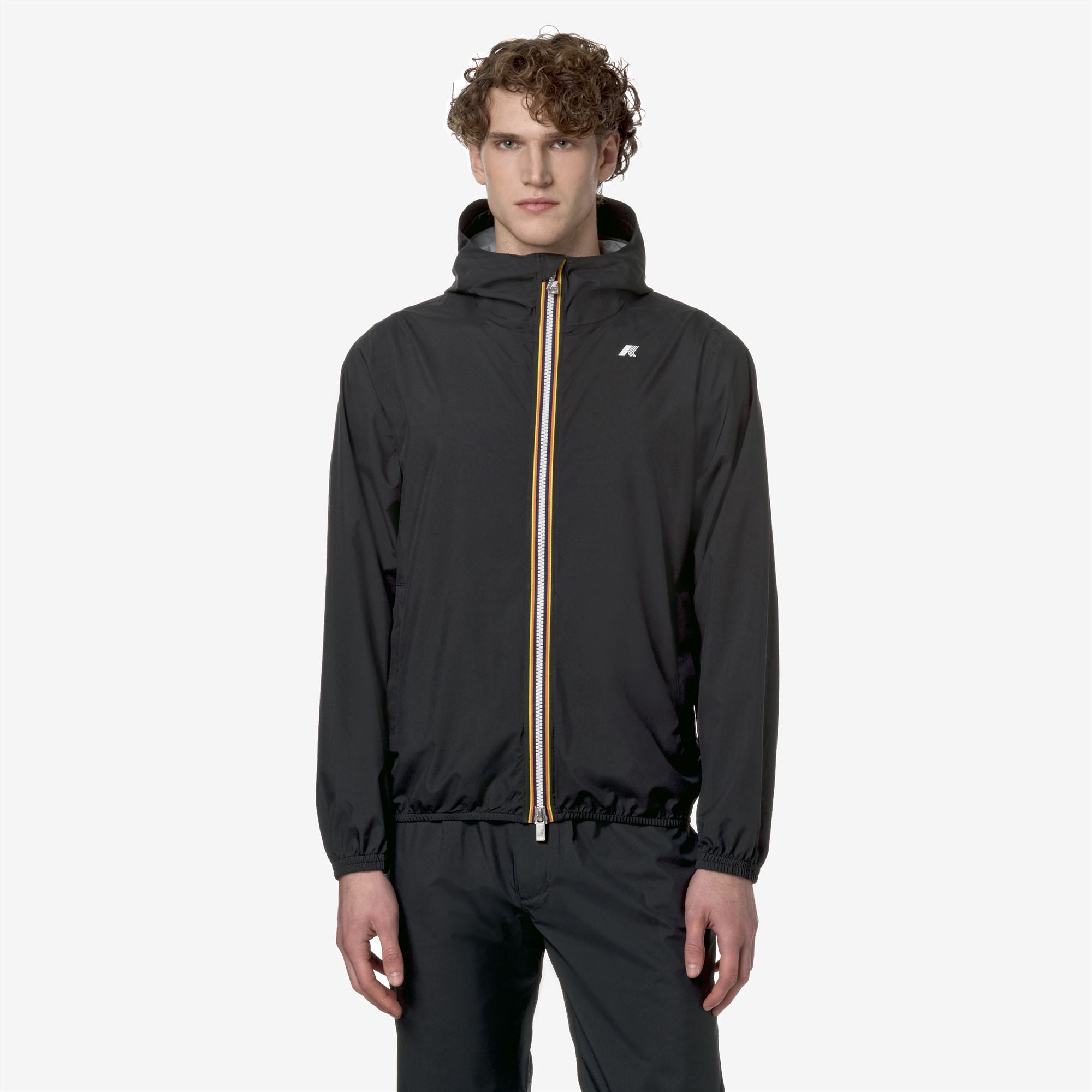 Jackets_MAN_JACK STRETCH DOT_Short_Black Pure - Commercial 4