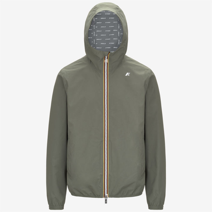 JACK STRETCH DOT - Jackets - Short - MAN - GREEN LICHEN