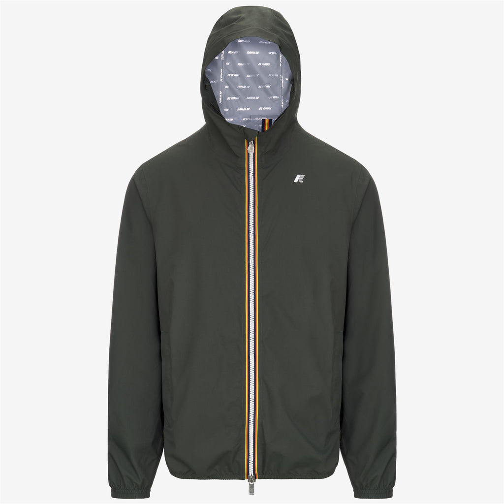 Jackets_MAN_JACK STRETCH DOT_Short_GREEN BLACKISH - Commercial 1
