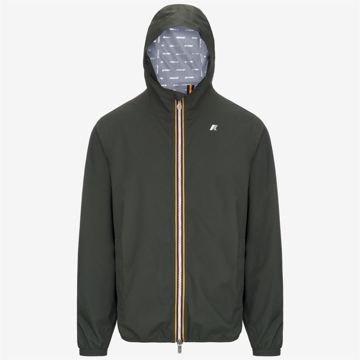 JACK STRETCH DOT - Jackets - Short - MAN - GREEN BLACKISH