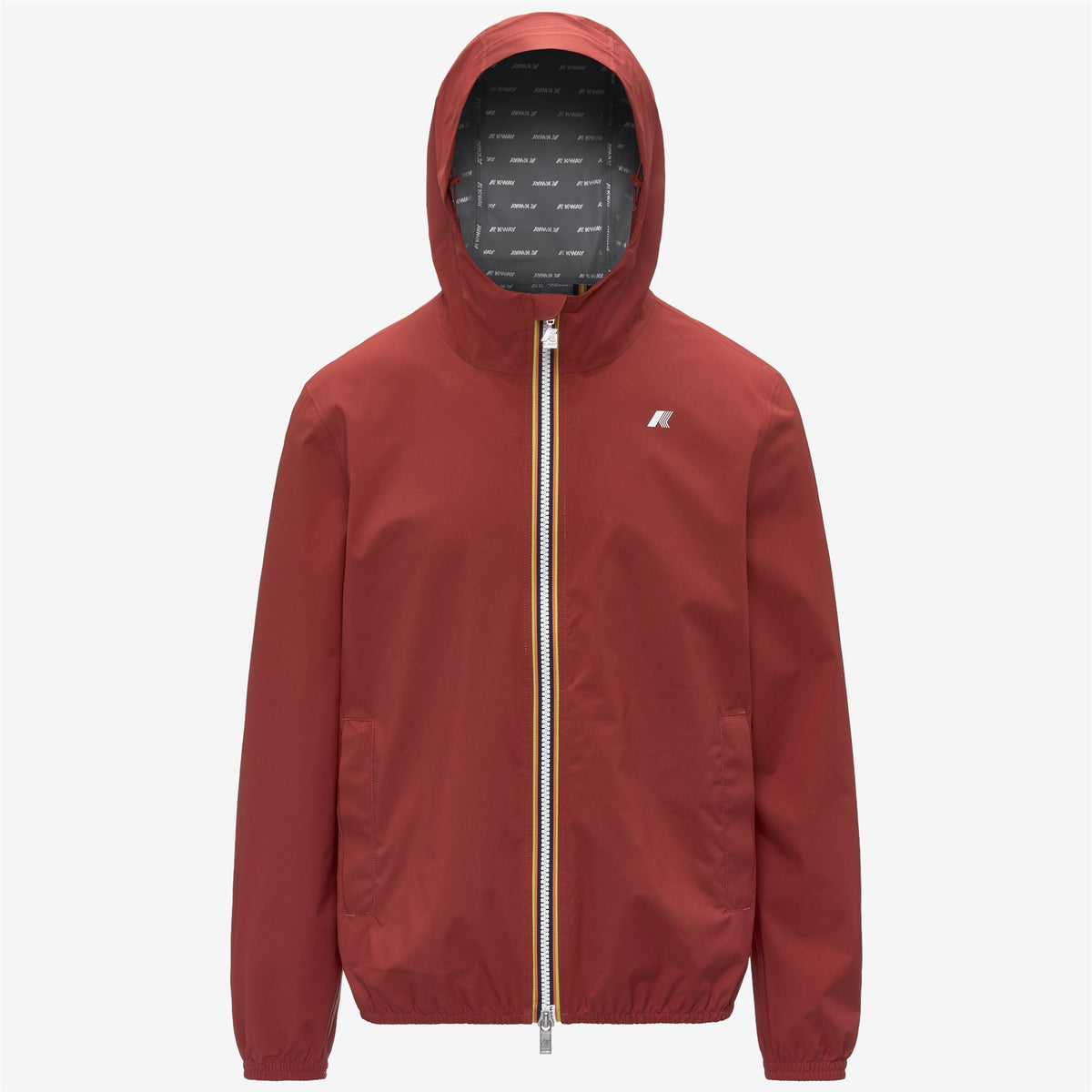 Jackets_Man_JACK STRETCH DOT_Short_Red Dk Chili - Commercial 1