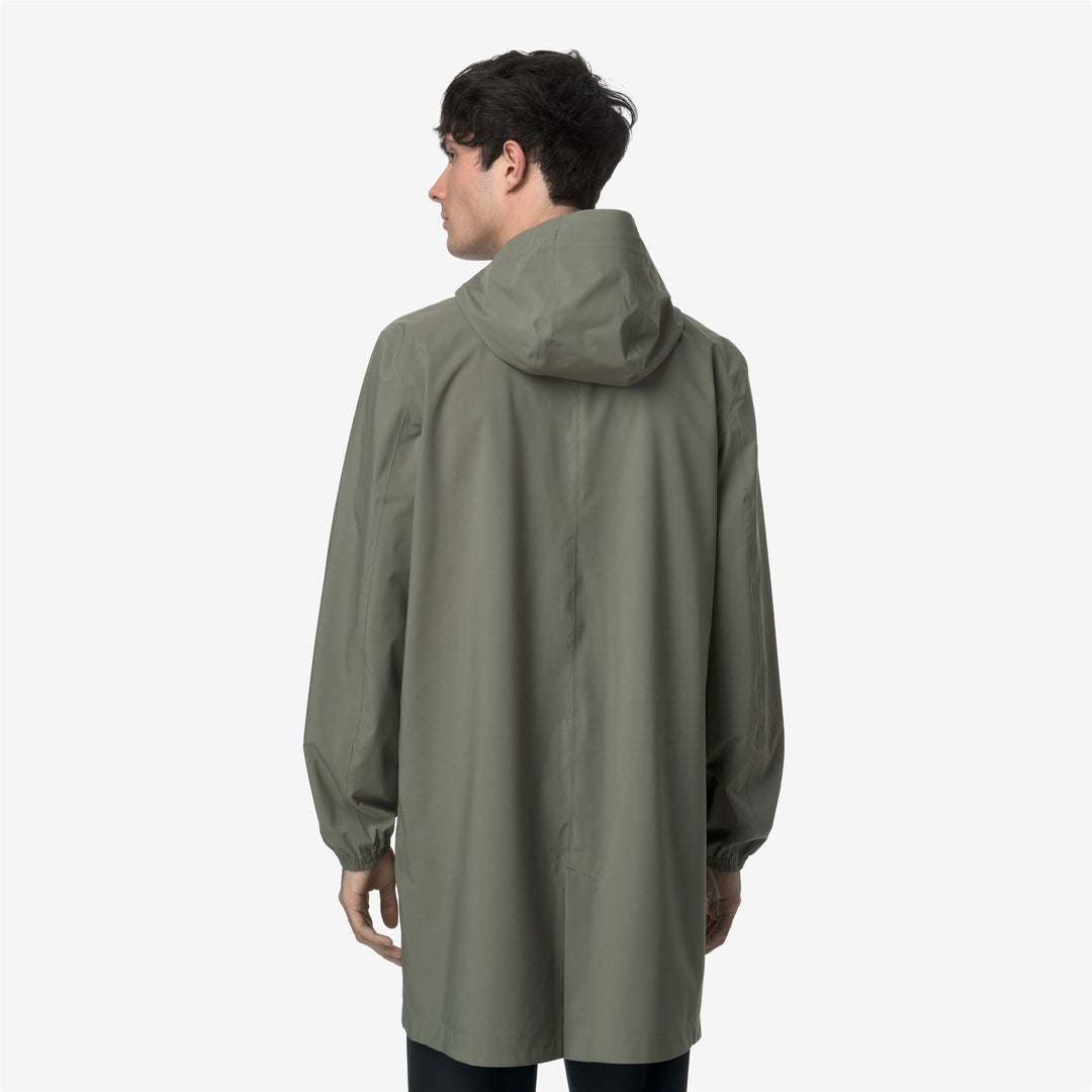 THOMAS STRETCH DOT - Vestes - Longueur 3/4 - Homme - Green Lichen main