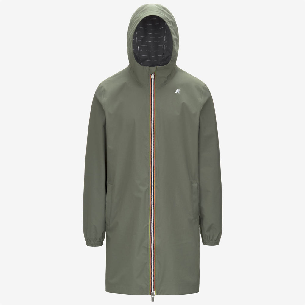 Jackets_MAN_THOMAS STRETCH DOT_3/4 Length_Green Lichen - Commercial 1