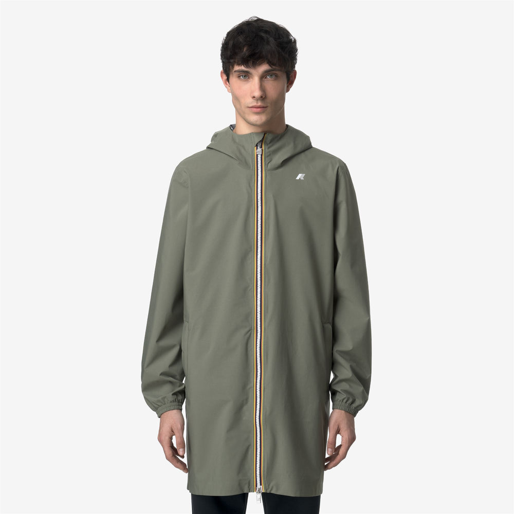 THOMAS STRETCH DOT - Vestes - Longueur 3/4 - Homme - Green Lichen 02