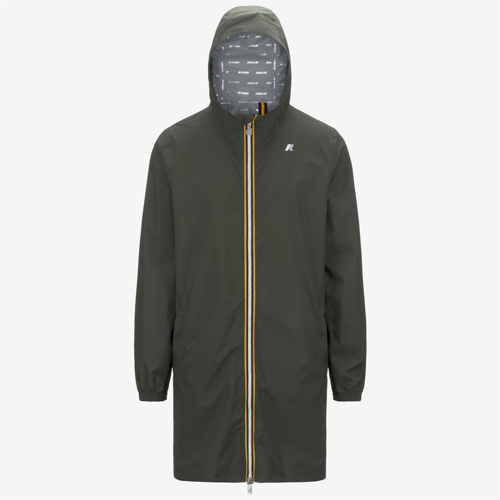 Jackets_MAN_THOMAS STRETCH DOT_3/4 Length_GREEN BLACKISH - Commercial 1