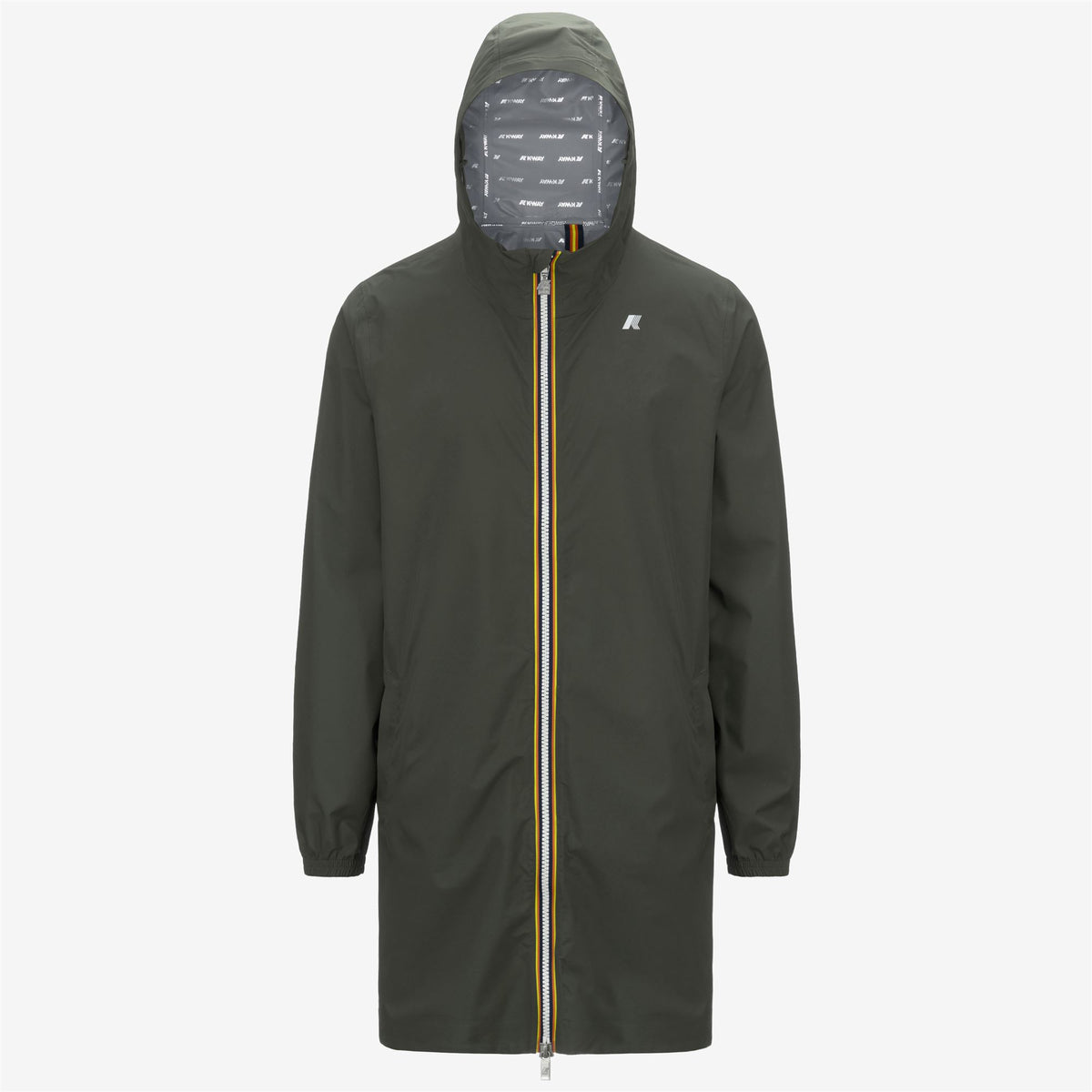 Jackets_MAN_THOMAS STRETCH DOT_3/4 Length_GREEN BLACKISH - Commercial 1
