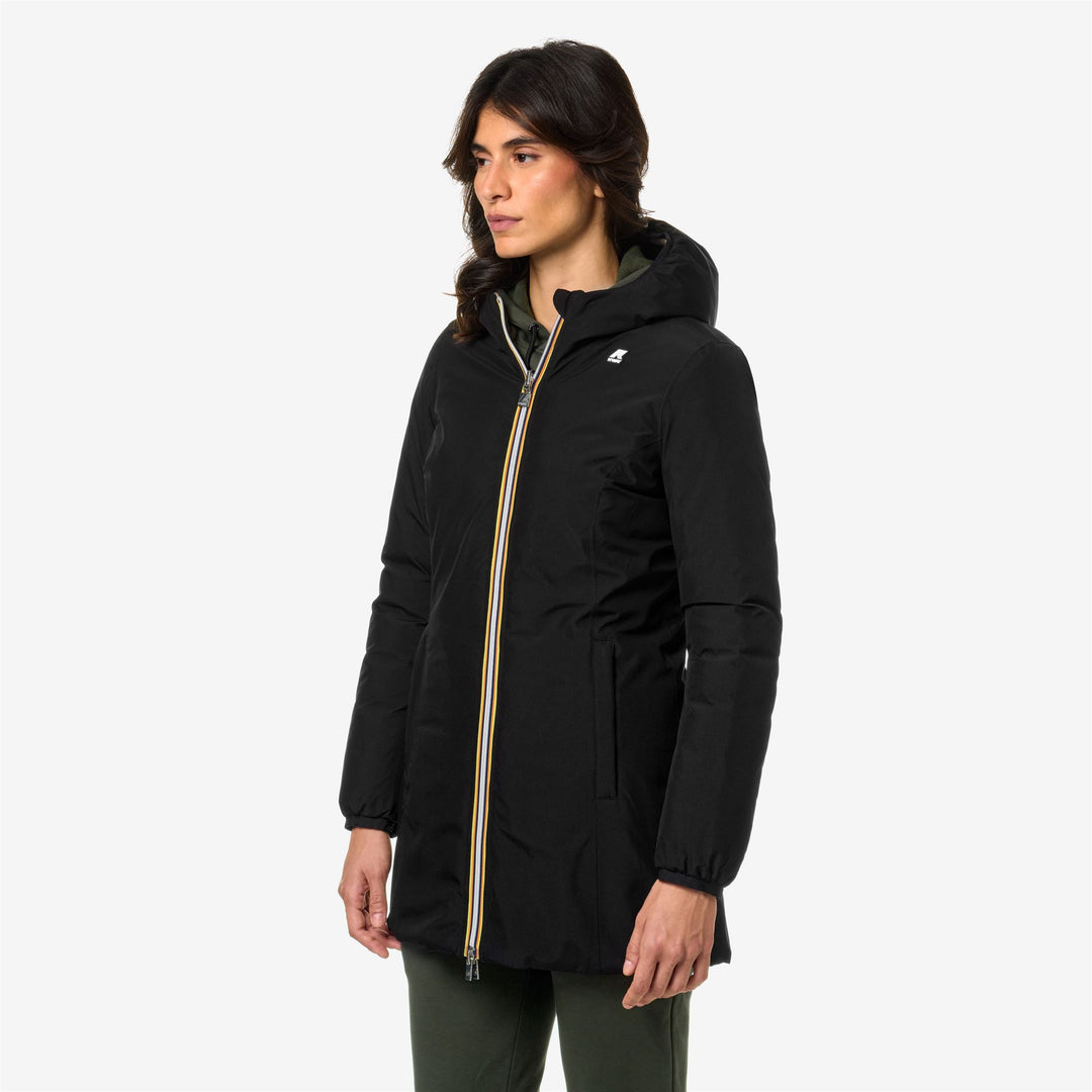 DENISE ST THERMO DOUBLE - Vestes - Longueur 3/4 - Femme - Black P-Beige T main