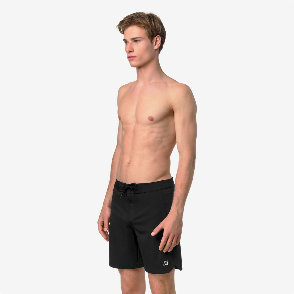 Bathing Suits_Man_HAXLEY BEACH LF_Swimming Trunks_Black Pure - Commercial 5