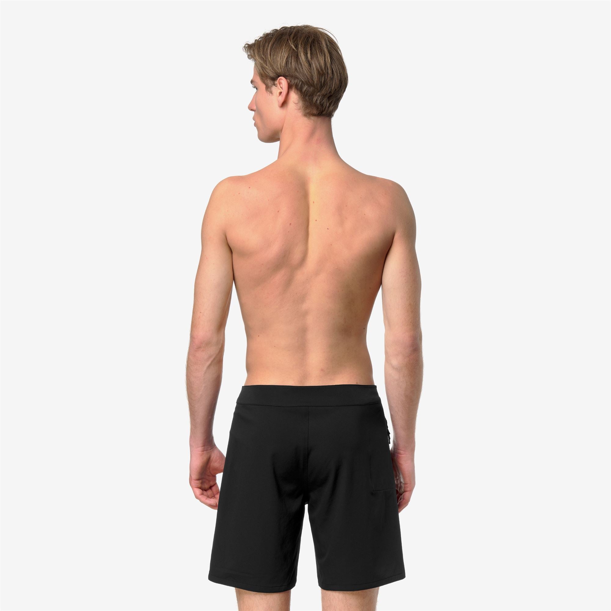 Bathing Suits_Man_HAXLEY BEACH LF_Swimming Trunks_Black Pure - Commercial 6