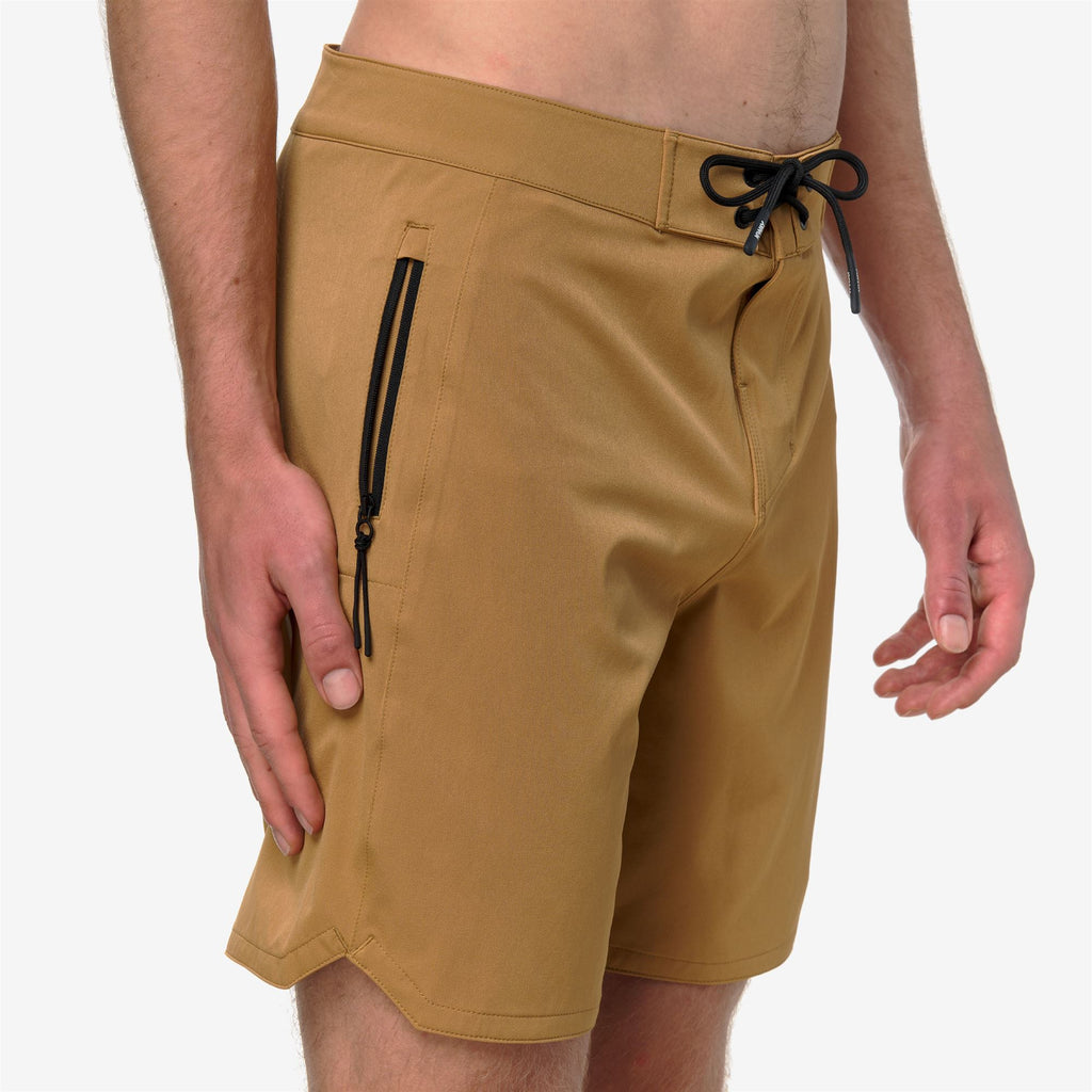 Bathing Suits_Man_HAXLEY BEACH LF_Swimming Trunks_Brown Bistre - Commercial 7