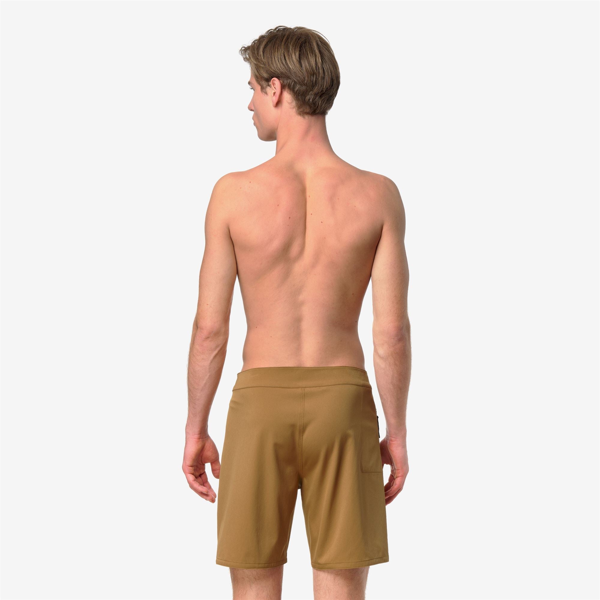 Bathing Suits_Man_HAXLEY BEACH LF_Swimming Trunks_Brown Bistre - Commercial 6