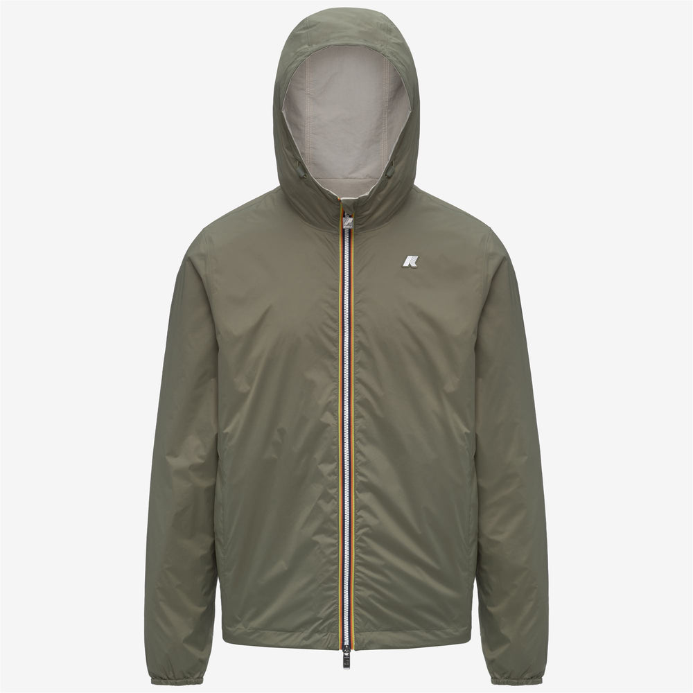 JAKE COTTON DOUBLE - Vestes - Court - Unisexe - BEIGE LT-Green Lichen 02