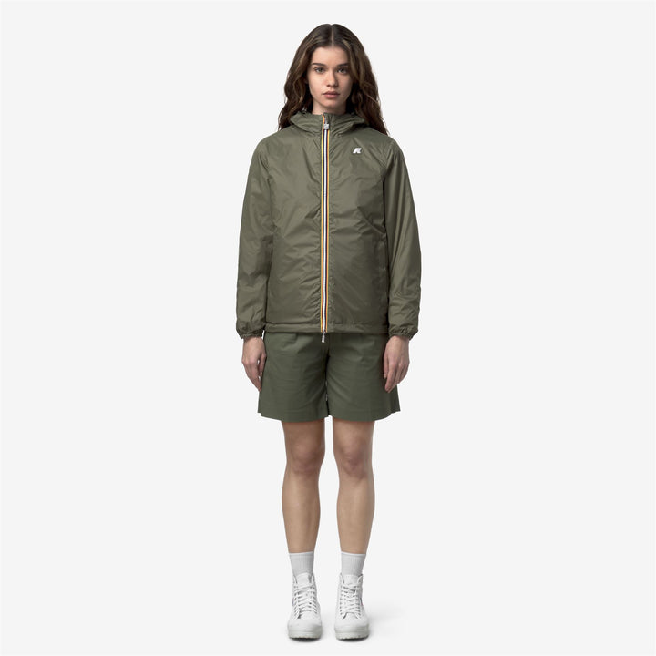 JAKE COTTON DOUBLE - Vestes - Court - Unisexe - BEIGE LT-Green Lichen 6