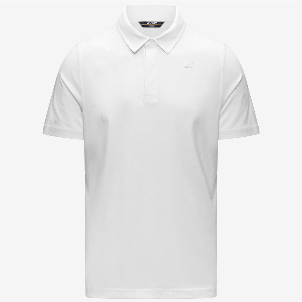 Polo Shirts_Man_VIGGO LT STRETCH JERSEY SLIM_Polo_White - White - Commercial 1