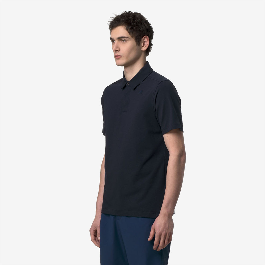Polo Shirts_Man_VIGGO LT STRETCH JERSEY SLIM_Polo_Blue Depth - Commercial 5