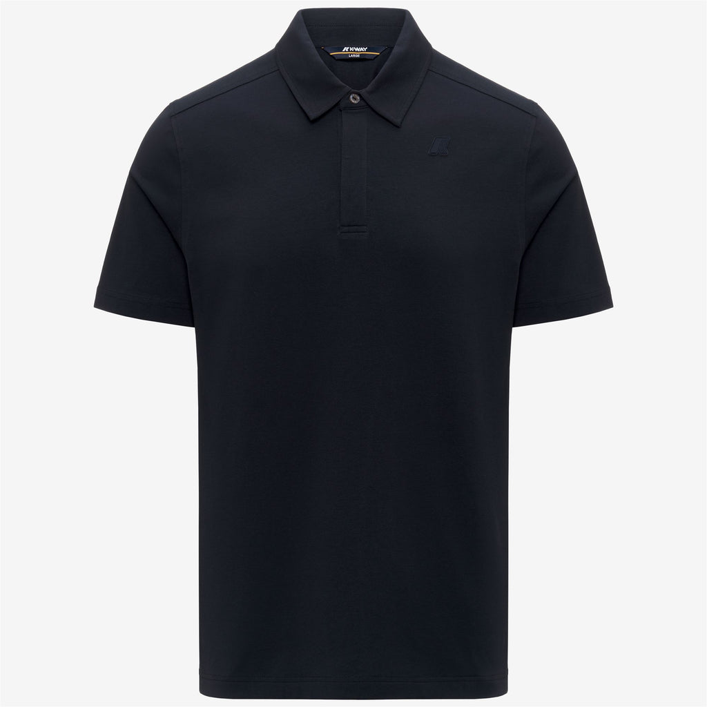 Polo Shirts_Man_VIGGO LT STRETCH JERSEY SLIM_Polo_Blue Depth - Commercial 1