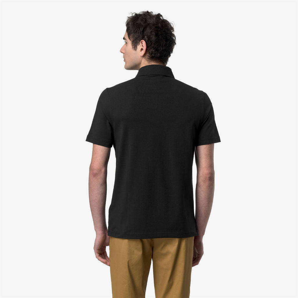 Polo Shirts_Man_VIGGO LT STRETCH JERSEY SLIM_Polo_Black Pure - Black Pure - Commercial 6