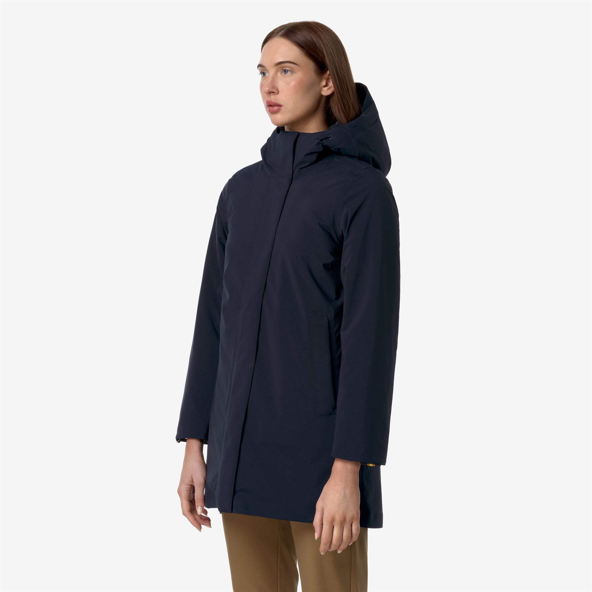 Jackets_WOMAN_MATHIEL BONDED PADDED_3/4 Length_Blue Depth - Blue Depth - Commercial 5